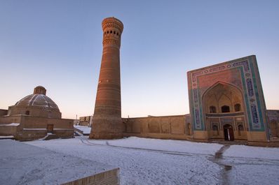 Bukhara in snow