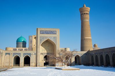 Bukhara in snow