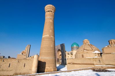 Bukhara in snow