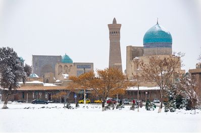 Bukhara in snow