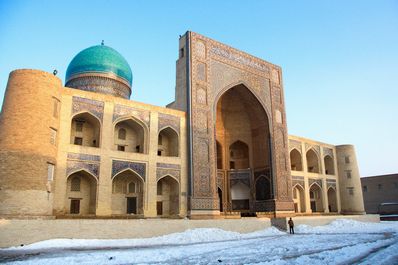 Bukhara in snow