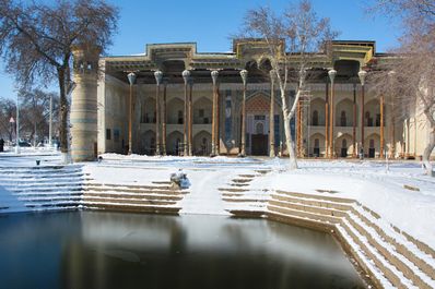 Bukhara in snow