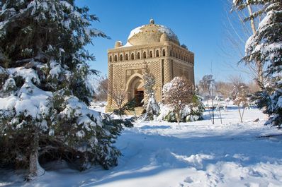 Bukhara in snow