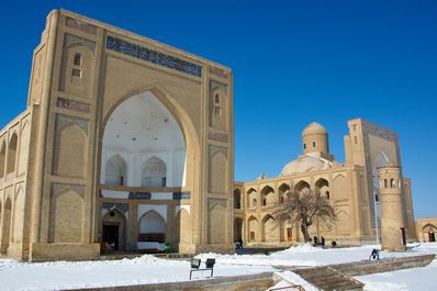 Bukhara in snow