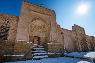 Bukhara in snow