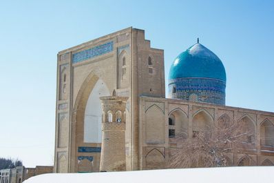 Bukhara in snow