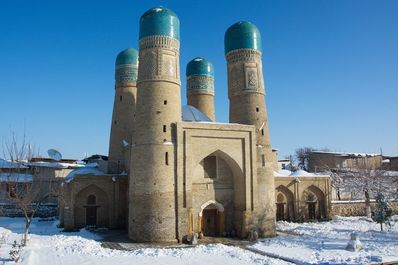 Bukhara in snow