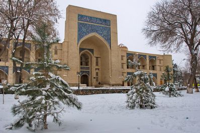 Bukhara in snow