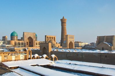 Bukhara in snow