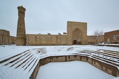 Bukhara in snow