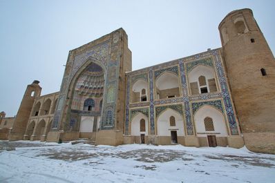 Bukhara in snow