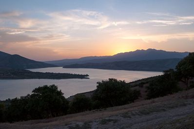 Charvak Reservoir, Uzbekistan