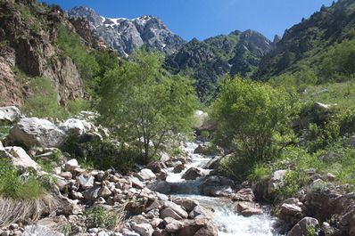 Tchimgan, l’Ouzbékistan