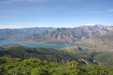 Tchimgan, l’Ouzbékistan