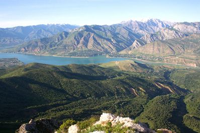 Tchimgan, l’Ouzbékistan