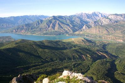 Tchimgan, l’Ouzbékistan