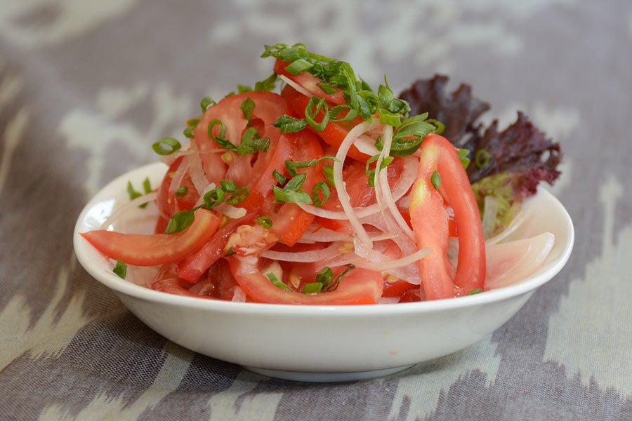 Ensaladas uzbekas, Comida uzbeka