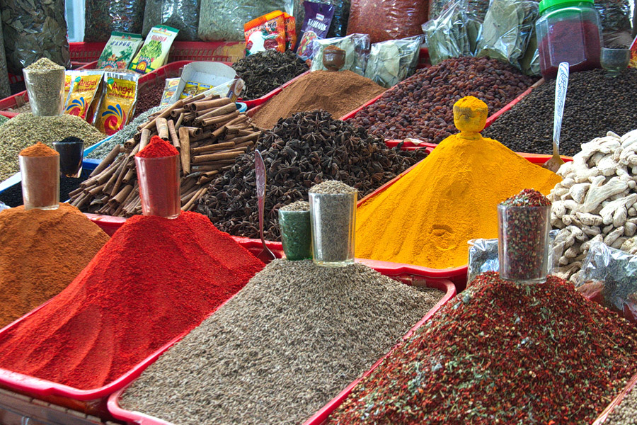 Uzbek Spices, Uzbek Food