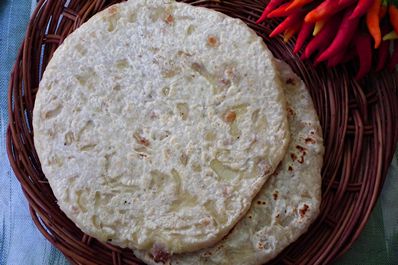 Katyrma - type of of Uzbek bread