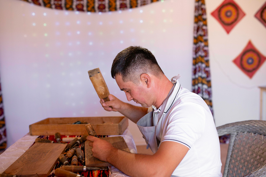 Wood Carving, Khiva