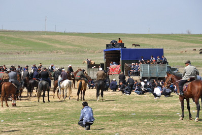 Kupkari en Uzbekistán