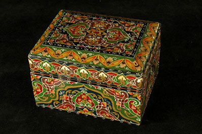 Lacquer painting, Uzbekistan