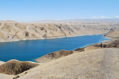 Zaamin reservoir, Uzbekistan