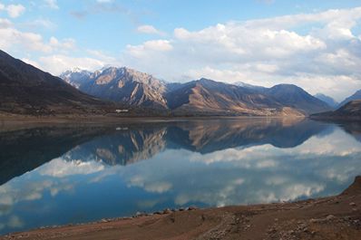 Charvak reservoir, Uzbekistan