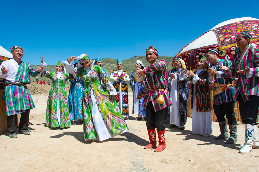 Célébration de la Fête de Navruz en Ouzbékistan