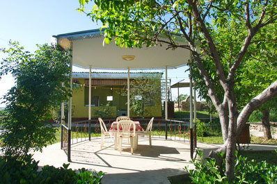 Courtyard, Abdusalom-aka Guest House