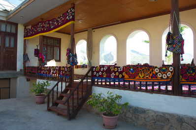 Terrace, Abdusalom-aka Guest House