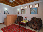 Rezeption, Hotel Aist