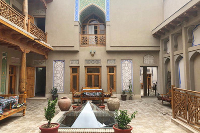 Courtyard, As-Salom Hotel