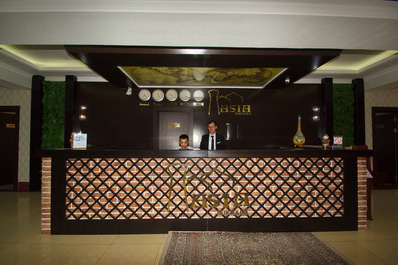 Reception, Asia Bukhara Hotel