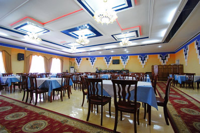 Restaurant, Hôtel Asia Boukhara