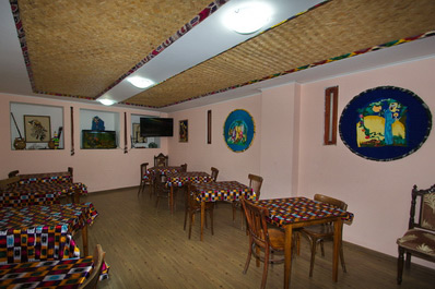 Restaurant, Hôtel Bibi-Khanym