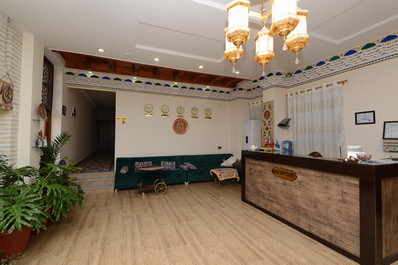Rezeption, Hotel Dewon Begi