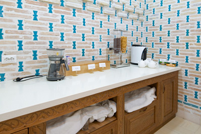 Küche, Hotel Emerald