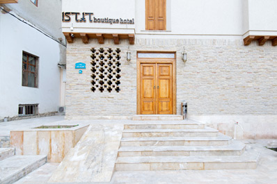 Eingang, Hotel Istat Boutique