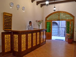 Réception, Hôtel Malika Boukhara