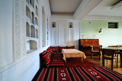 Hall, Hôtel Omar Khayam