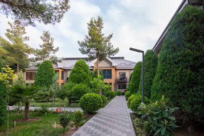 Courtyard, Club 777 Guest House