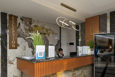 Reception, Club 777 Guest House