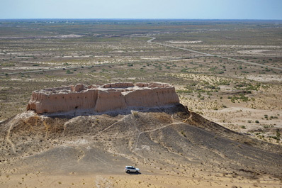 Ayaz-Kala, Le camp de yourtes Ayaz-Kala