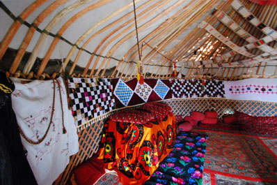 Yurt, Ayaz-Kala Yurt Camp