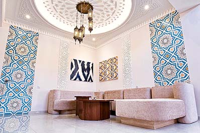 Hall, Bankir Khiva Hotel