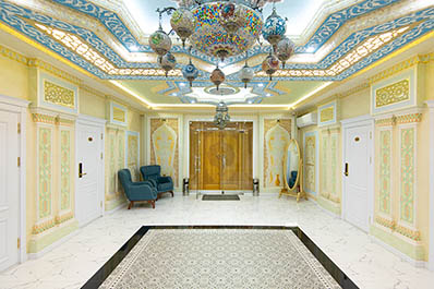Hall, Bibihojar Hotel