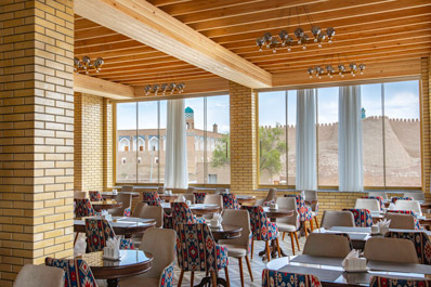 Restaurant, Darvaza Hotel