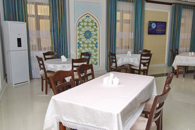 Restaurant, Hôtel Erkin Palace