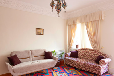 Hall d’entrée, Hôtel Malika Kheyvak